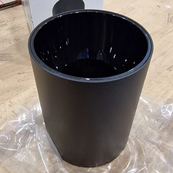 Spot sufitowy designerski tuba EYE TONE GU10 śr. 8,9cm | czarny 8930