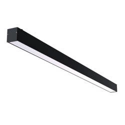 Lampa sufitowa OFFICE LED 120cm 31W barwa ciepła 3000K | czarny 10208