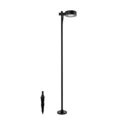 Zewnętrzna Lampa stojąca TESSA LED 7W 3000K 400lm wys.100cm szer.podst.10cm IP54 | Czarny 11541