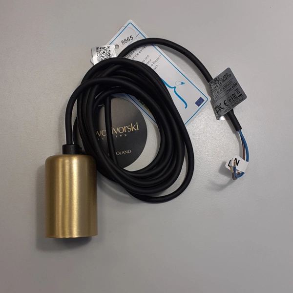 8660 Zawieszenie "CAMELEON CABLE E27 7 M BLACK/BRASS" CZARNY/ MOSIĄDZ 8660