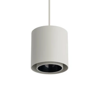 Lampa wisząca POINT DUO wys.130cm szer.13cm GU10 IP20 | Czarny - Silk gray 11513
