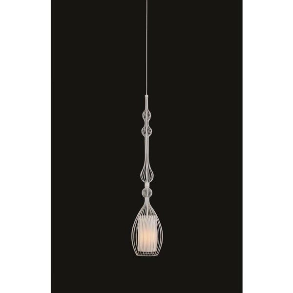 Lampa wisząca druciana zwis nowoczesna ABI S czarny śr. 25cm 8870
