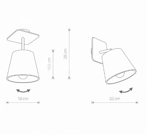 Lampa sufitowa AWINION I WHITE 9282