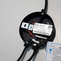 Lampa ścienna wisząca DOVER II czarna 9263