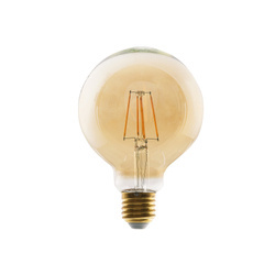 Żarówka LED VINTAGE E27 G95 6W barwa ciepła 2200K 