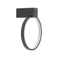 Kinkiet CIRCOLO LED XS szer. 18cm 9W barwa ciepła 3000K | czarny 10808