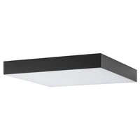 Plafon LID SQUARE LED 30cm 50W barwa ciepła 3000K | czarny 10427