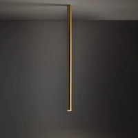 Lampa punktowa FOURTY SOLID BRASS L 90cm miniGU10 | mosiężny 10894