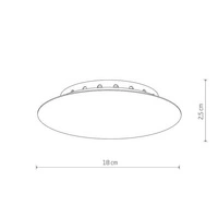 Puszka montażowa 4x 40W CAMELEON CANOPY A MINI GOLD | złoty 10264