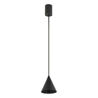 Lampa wisząca ZENITH XS wys.130cm szer.11cm GU10 IP20 | Czarny 11452