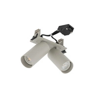 Lampa podtynkowa FOURTY SURFACE 2x miniGU10 dług.11cm szer.4.5cm wys.4.3cm | Silk gray 11444