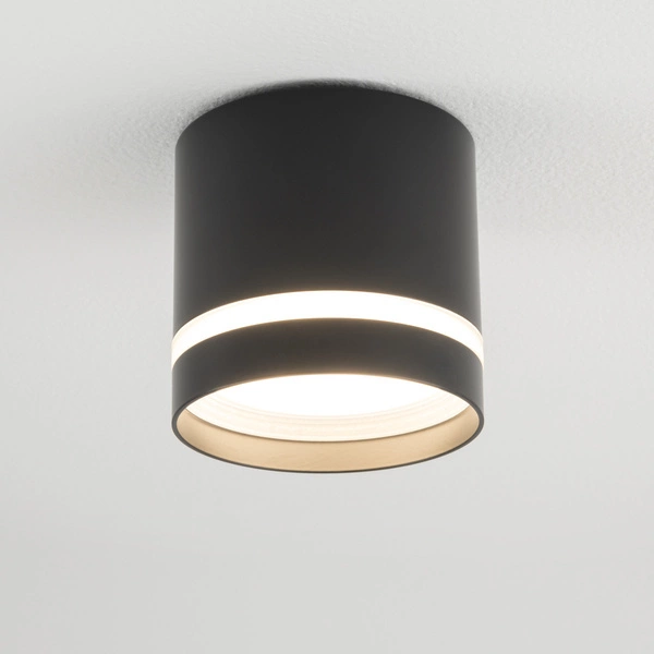 Lampa sufitowa CRES BL CG szer. 8,5cm GX53 | czarny 10480