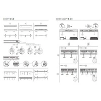 Puszka montażowa CAMELEON CANOPY C 1200 white biała 120cm 8555