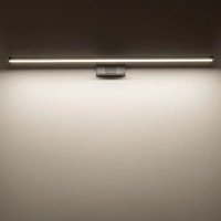 Kinkiet CEZANNE LED WHITE L 80cm 15W barwa ciepła 3000K IP44 | czarny 10671