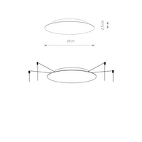Puszka montażowa 4x 40W CAMELEON CANOPY A MINI GOLD | złoty 10264