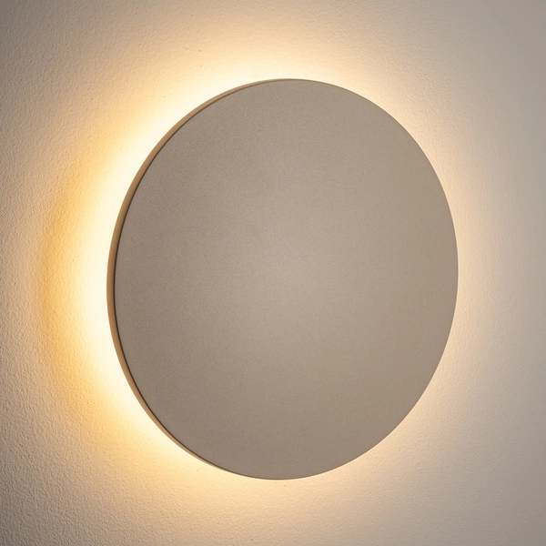 Zewnętrzny Kinkiet ARIA LED L 12W 3000K 750lm szer.24cm IP54 | Sand 11570