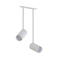 Lampa podtynkowa reflektor MONO SURFACE LONG II dł. 31cm 2xGU10 | biały 7736