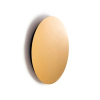 Lampa ścienna kinkiet RING LED L śr. 35cm 15W 3000K | satyna złoty 10351