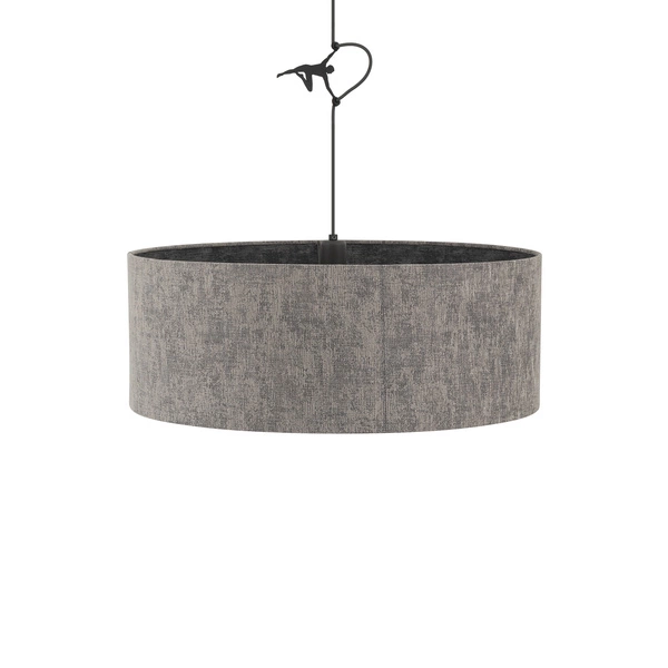 Lampa wisząca LAGO M E27 wys.130cm szer.50cm | Szary 11674