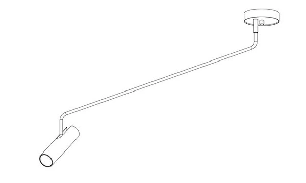 Kinkiet EYE SUPER GRAPHITE C 6631