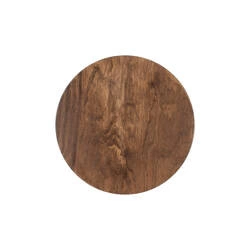 Kinkiet RING TIMBER LED M śr. 25cm 10W barwa ciepła 3000K | ciemne drewno 11290