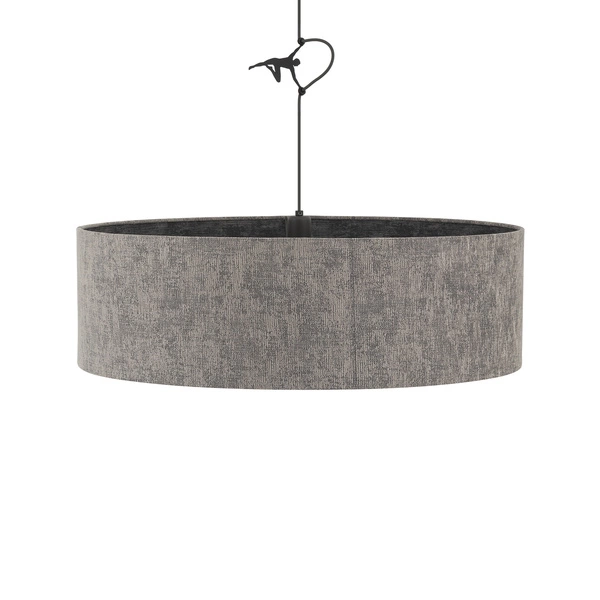 Lampa wisząca LAGO L E27 wys.130cm szer.65cm | Szary 11675