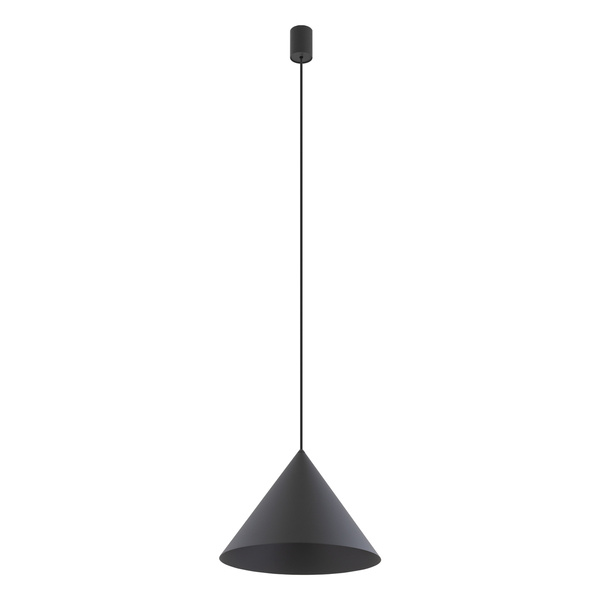 Lampa wisząca ZENITH M UMBRA GRAY śr. 35cm GU10 | ciemnoszary