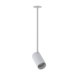 Lampa punktowa podtynkowa MONO SURFACE LONG M 39cm GU10 | biały