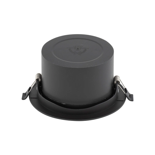 Lampa punktowa podtynkowa EGINA LED szer. 14cm 15W barwa neutralna 4000K | czarny 10558