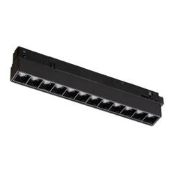 Oprawa szyny magnetycznej FOCUS LED 20cm 9W 4000K | czarny 10644