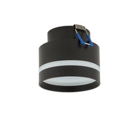 Lampa podtynkowa MURTER śr. 8,5cm GX53 | czarny 10489