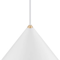 Lampa wisząca ZENITH M śr. 35cm GU10 | biały 8002