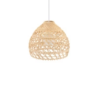 Lampa wisząca BOHO S śr. 30cm E27 | naturalne drewno/biały 11150