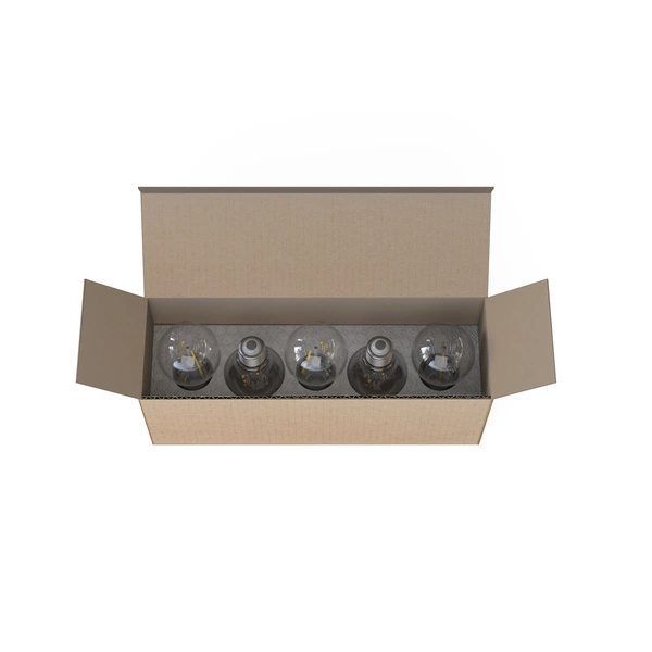 Pakiet 5szt żarówki ozdobne do girlandy Filament BULB E27 A60 LED 2W 2200K