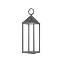 Lampa zewnętrzna latarenka wisząca PICNIC LED IP54 | grafitowy 8177