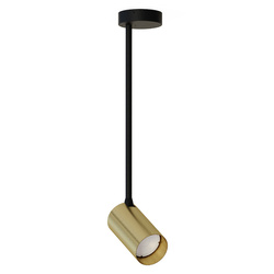 Lampa punktowa natynkowa MONO LONG M 36cm 10W GU10 | mosiądz
