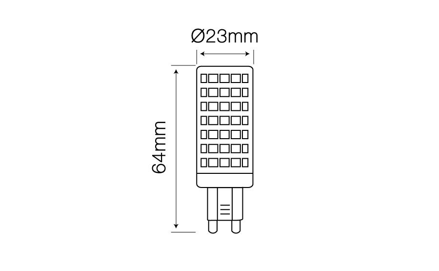 Led g9 deals 12w 4000k