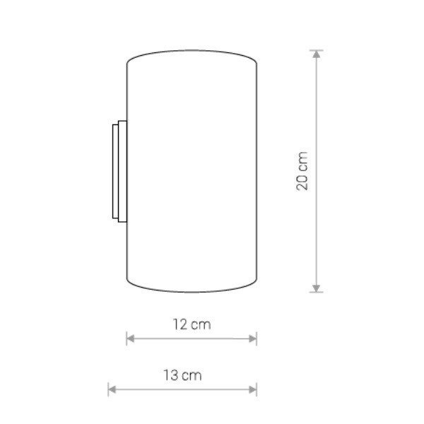 Kinkiet TUBE Black