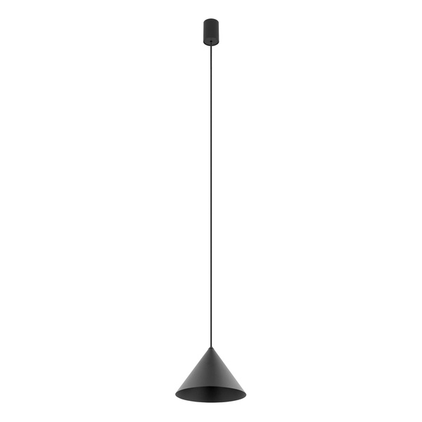 Loftowa lampa wisząca ZENITH S UMBRA GRAY 10881 GU10 wys. 130cm | szary
